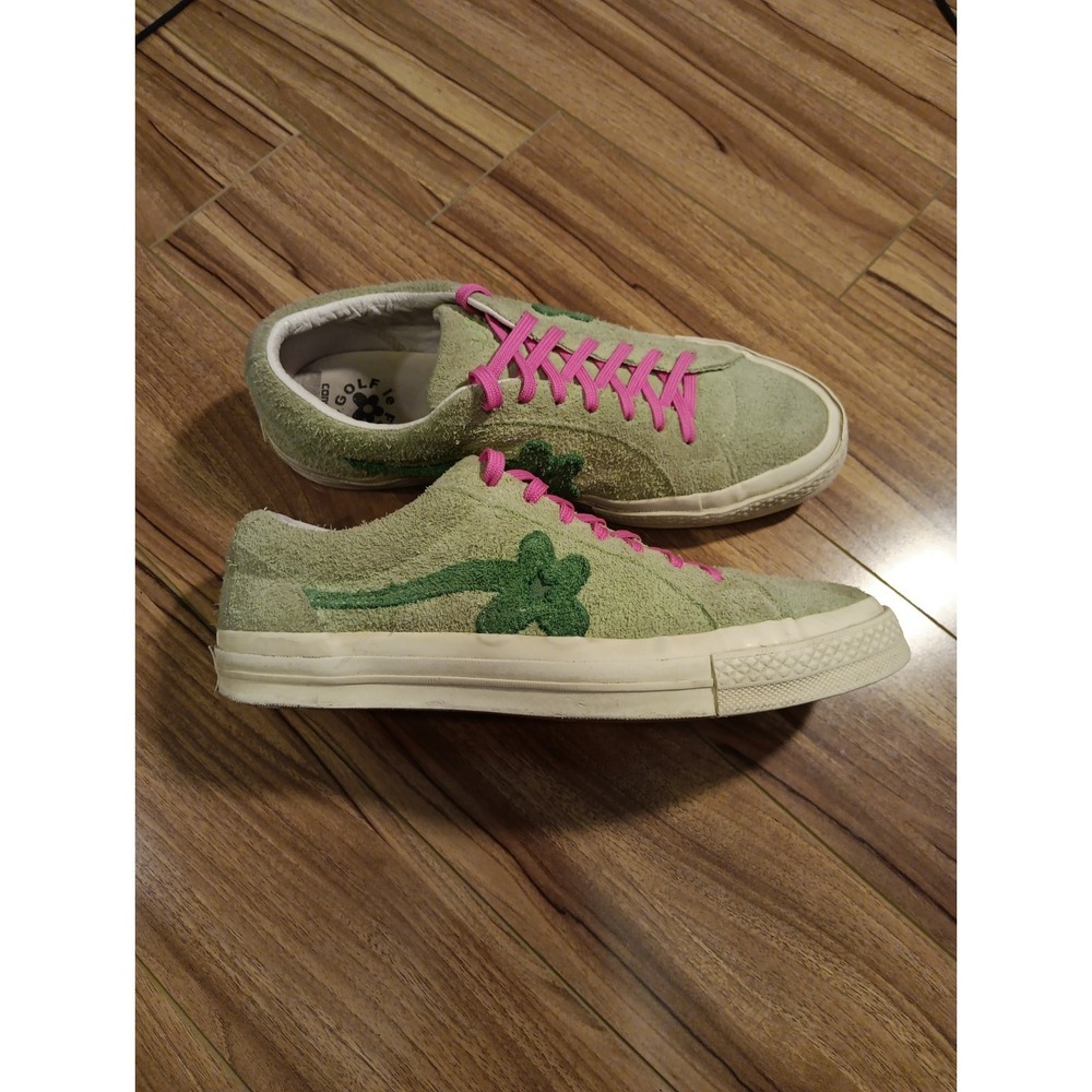 Tyler the Creator Golf le Fleur Converse one star Ox Jade Lime eu 44 US 10 Wo 12
